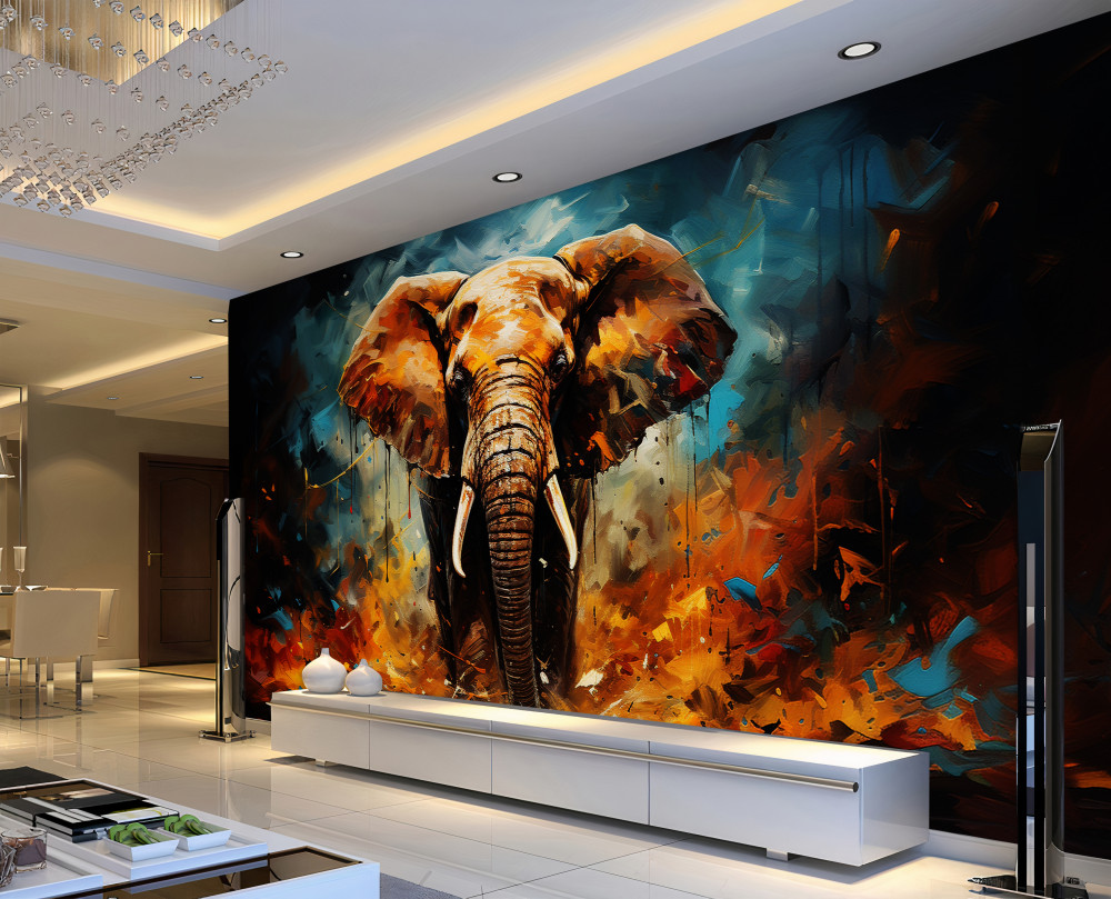 Wall Mural Elephant